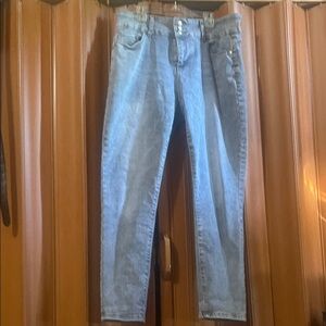 BAMBOO Denim Blue Skinny Jeans